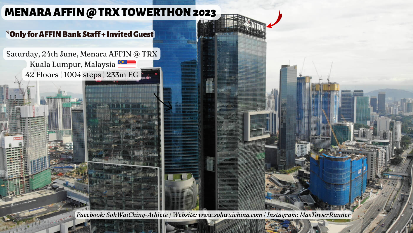Menara AFFIN @ TRX Towerthon 2023